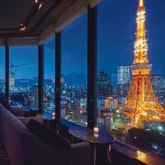 Hotel overlooking Tokyo Tower